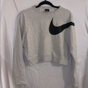 Nike Cropped Crewneck Sweatshirt